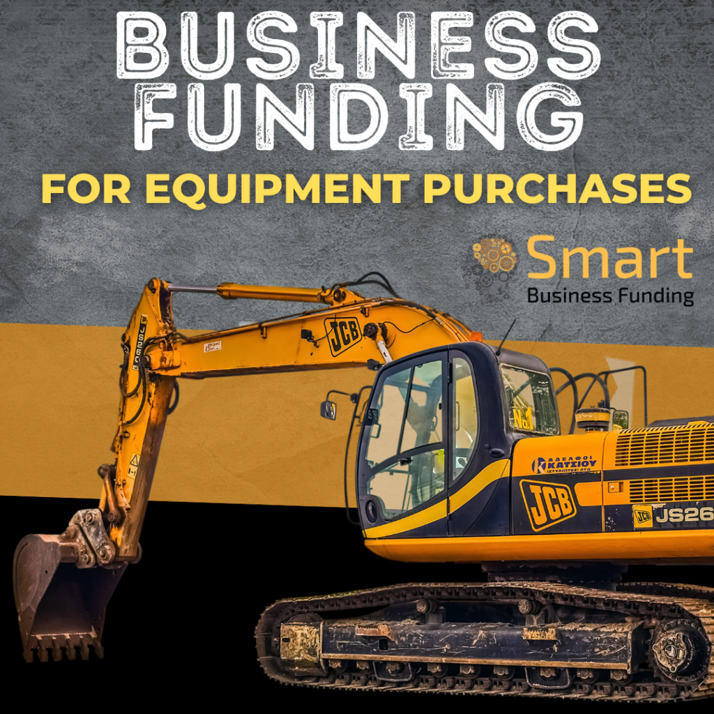 Business Funding for Equipment Purchases with Smart Business Funding