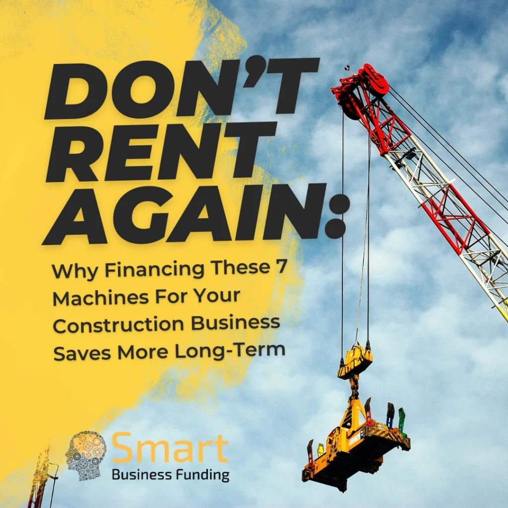 Why Equipment Financing is best for construction business