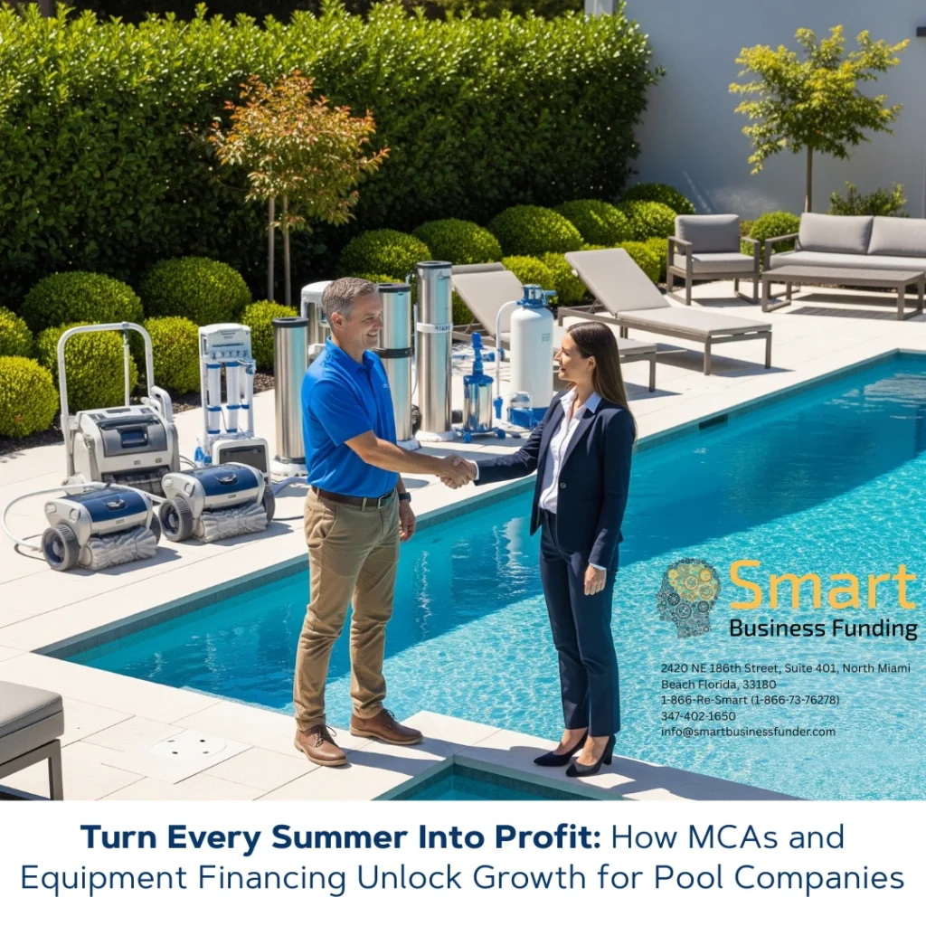 How MCAs and Equipment Financing Unlock Growth for Pool Companies
