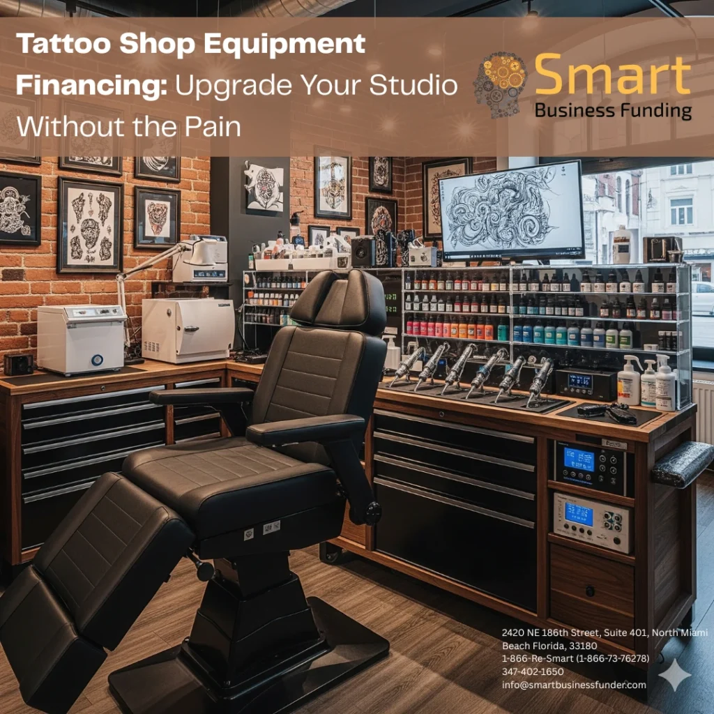 Fat and Easy Tattoo Shop Equipment Financing