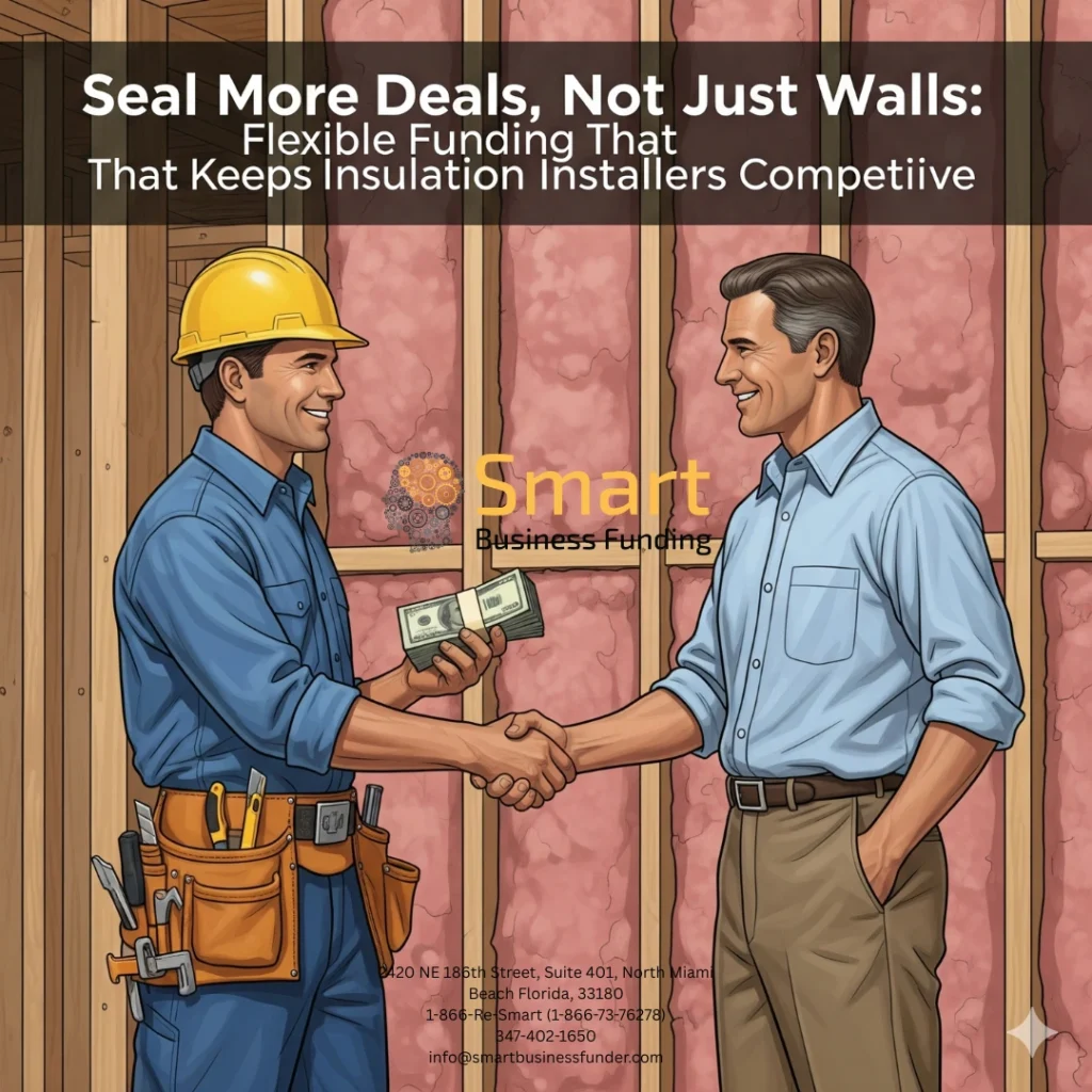 Fast and Easy Funding for Insulation Installer Business owners