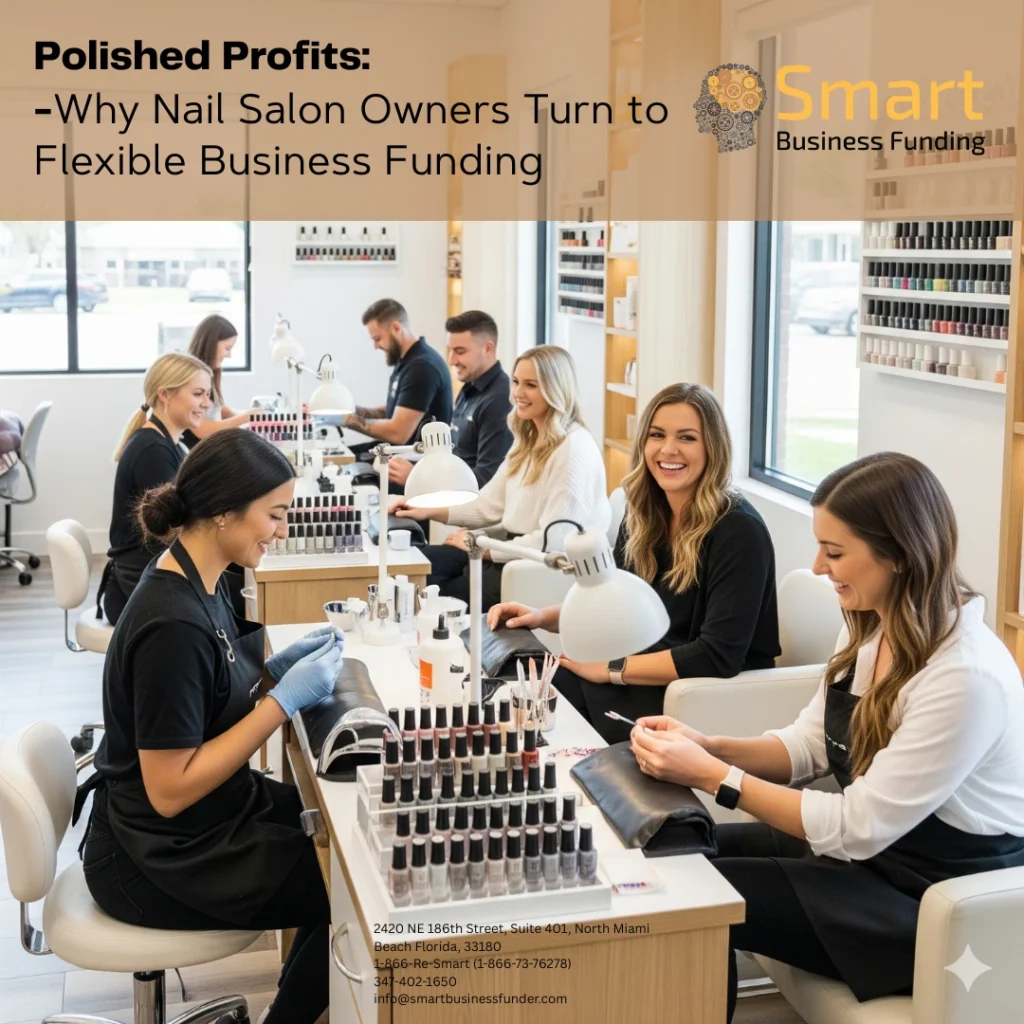 Fast and Flexible Business Funding for Nail Salon Owners