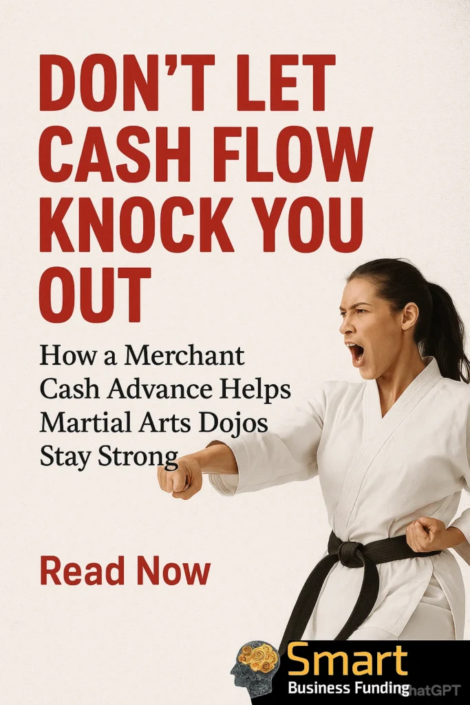 How a Merchant Cash Advance Helps Martial Arts Dojos Stay Strong