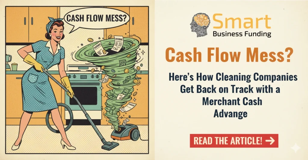 How Cleaning Companies Get Back on Track with a Merchant Cash Advance
