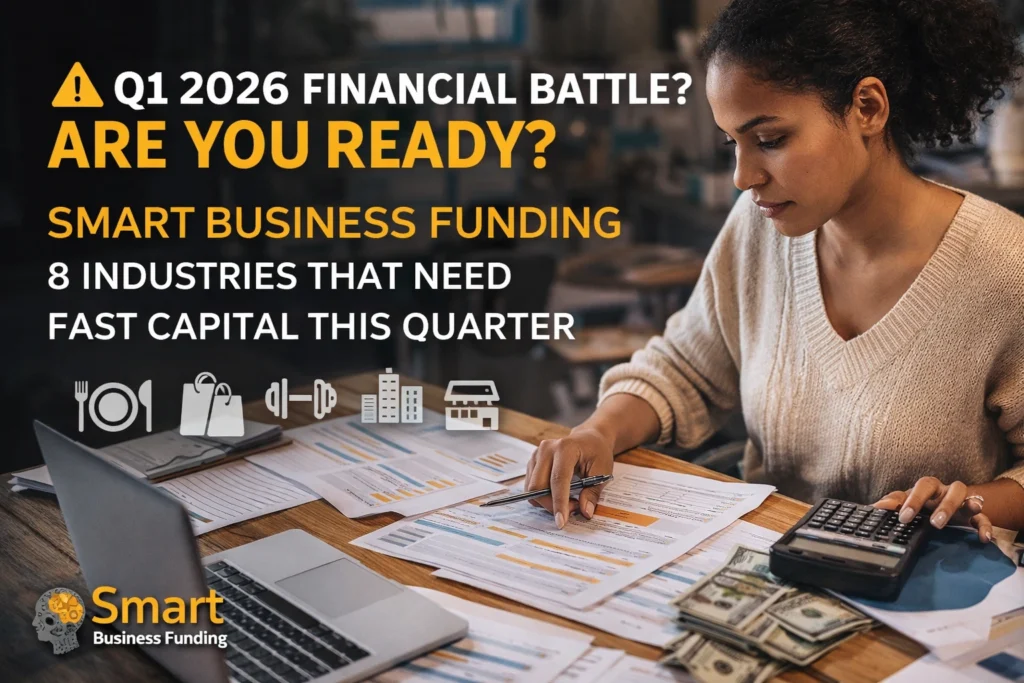 8 Industries That Need Fast Capital in Q1 2026