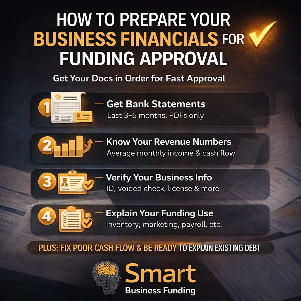 How to Prepare Your Business Financials for Fast Funding Approval
