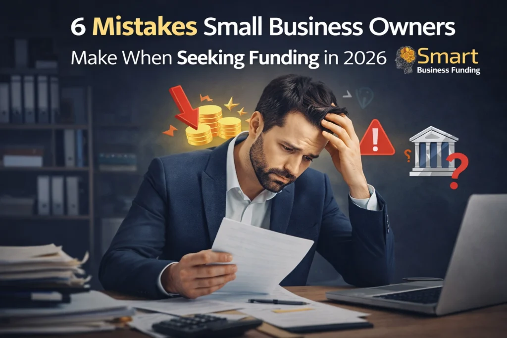 6 Mistakes Small Business Owners Make When Seeking Funding in 2026