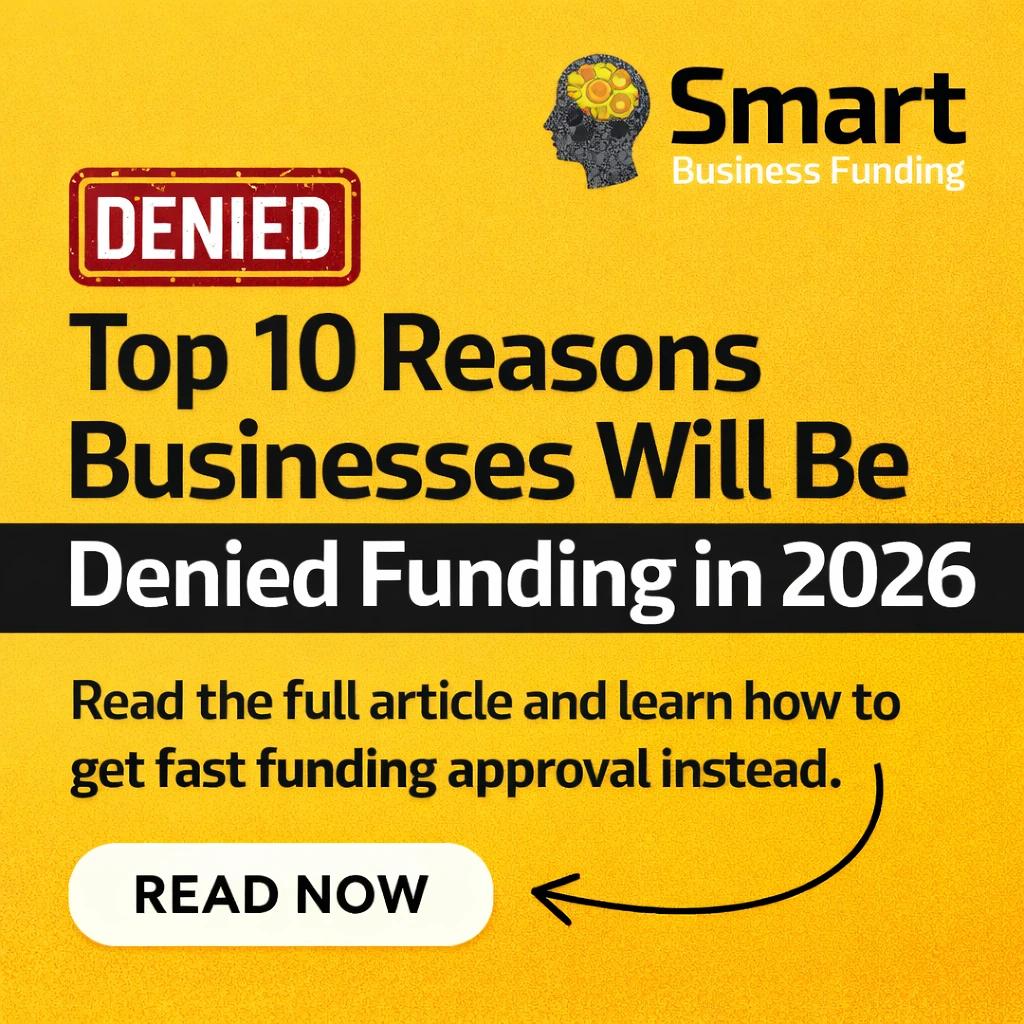 Top 10 Reasons Businesses Will Be Denied Funding in 2026