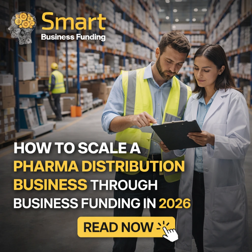 How to Scale a Pharma Distribution Business Through Business Funding in 2026