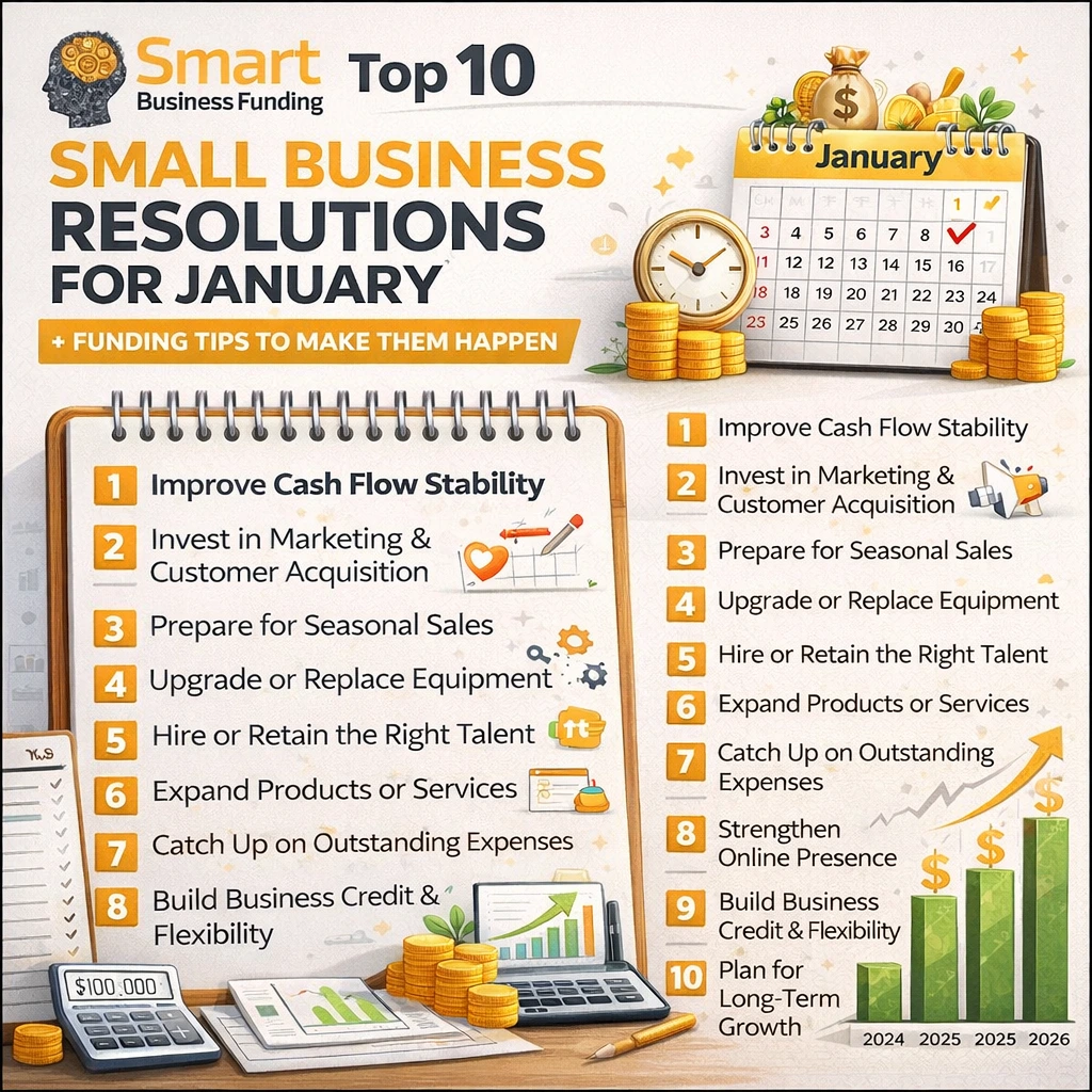 Top 10 Small Business Resolutions for January