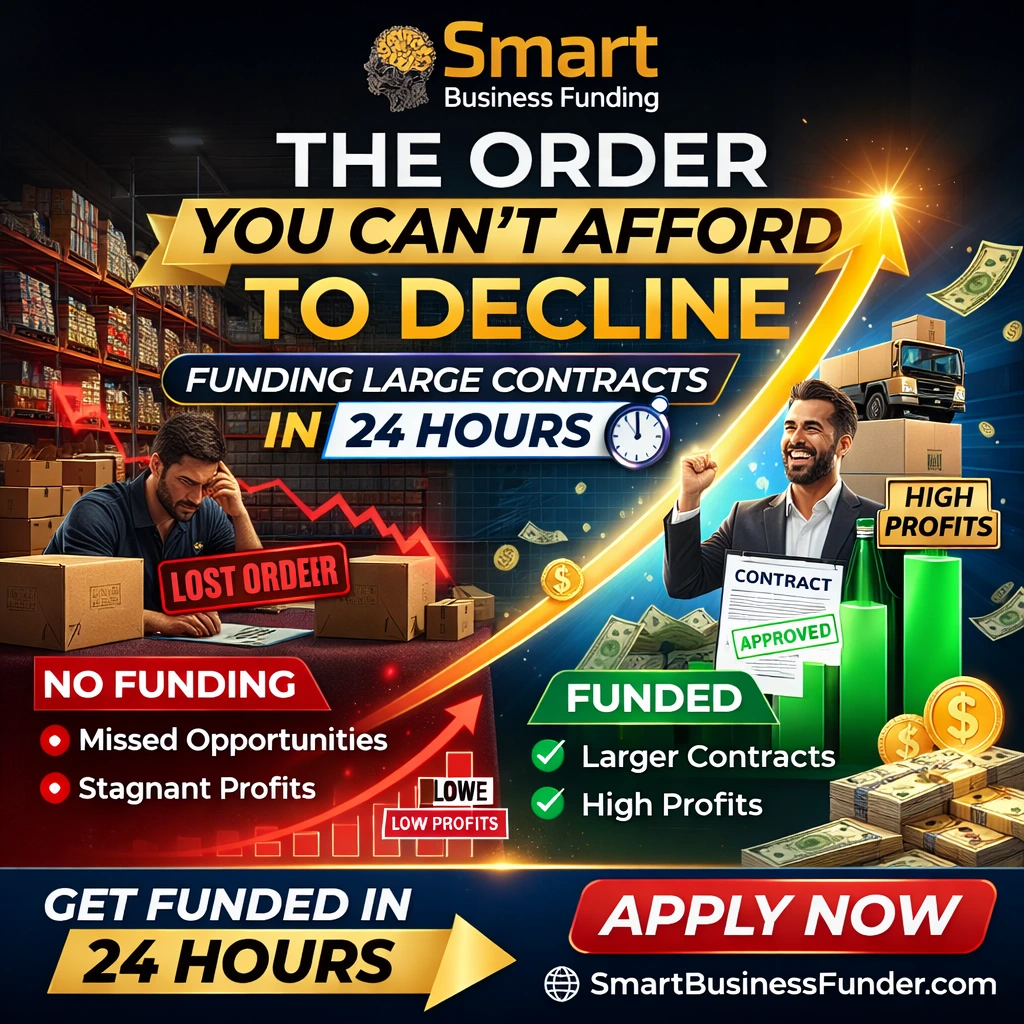 The Order You Can’t Afford to Decline: Funding Large Contracts in 24 Hours