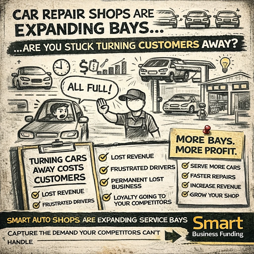 Car Repair Shops Are Expanding Bays — Are You Stuck Turning Customers Away?