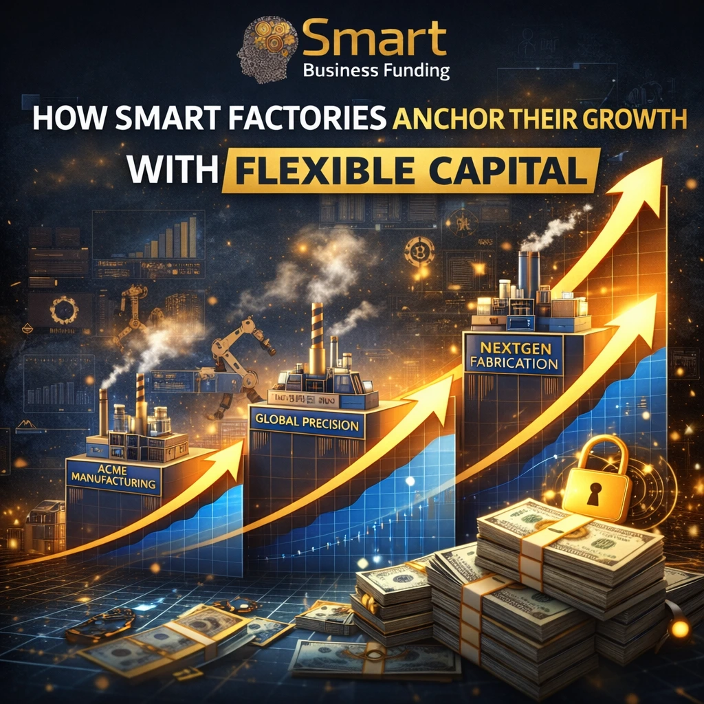 How Smart Factories Anchor Their Growth With Flexible Capital