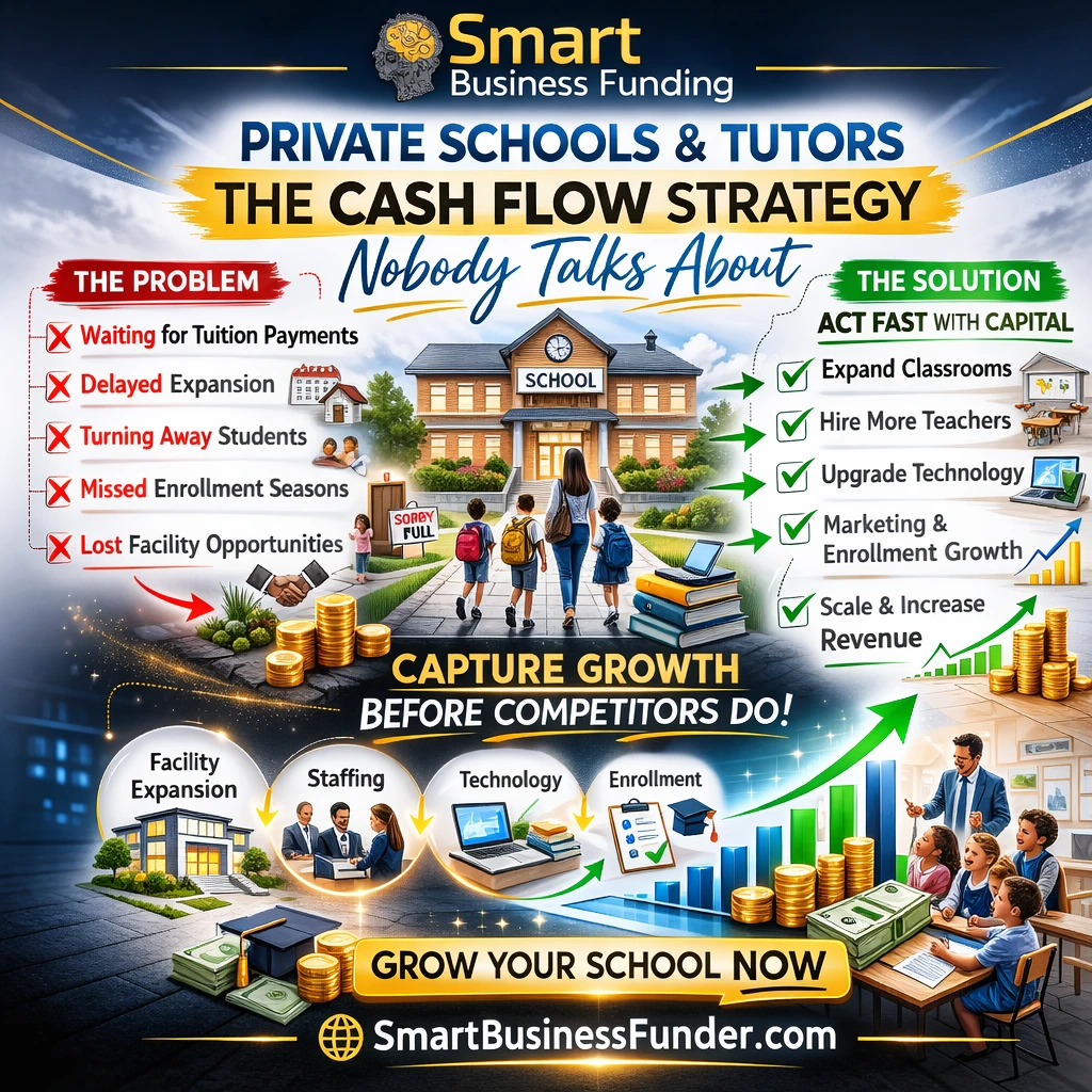 Private Schools & Tutors: The Cash Flow Strategy Nobody Talks About