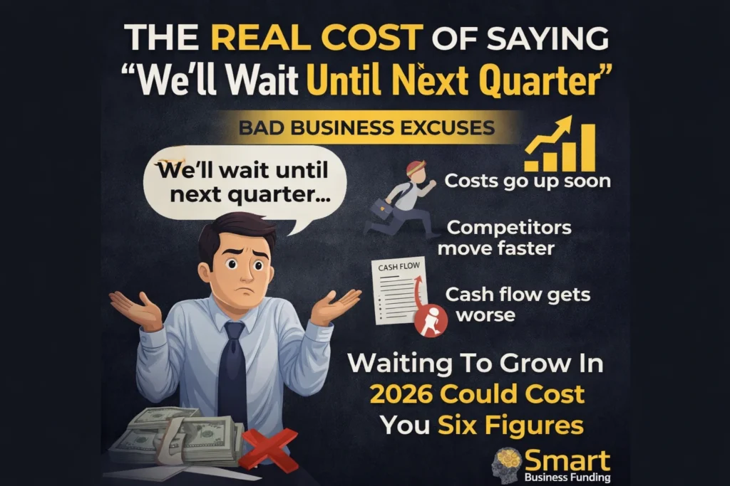 The Real Cost of Saying “We’ll Wait Until Next Quarter”