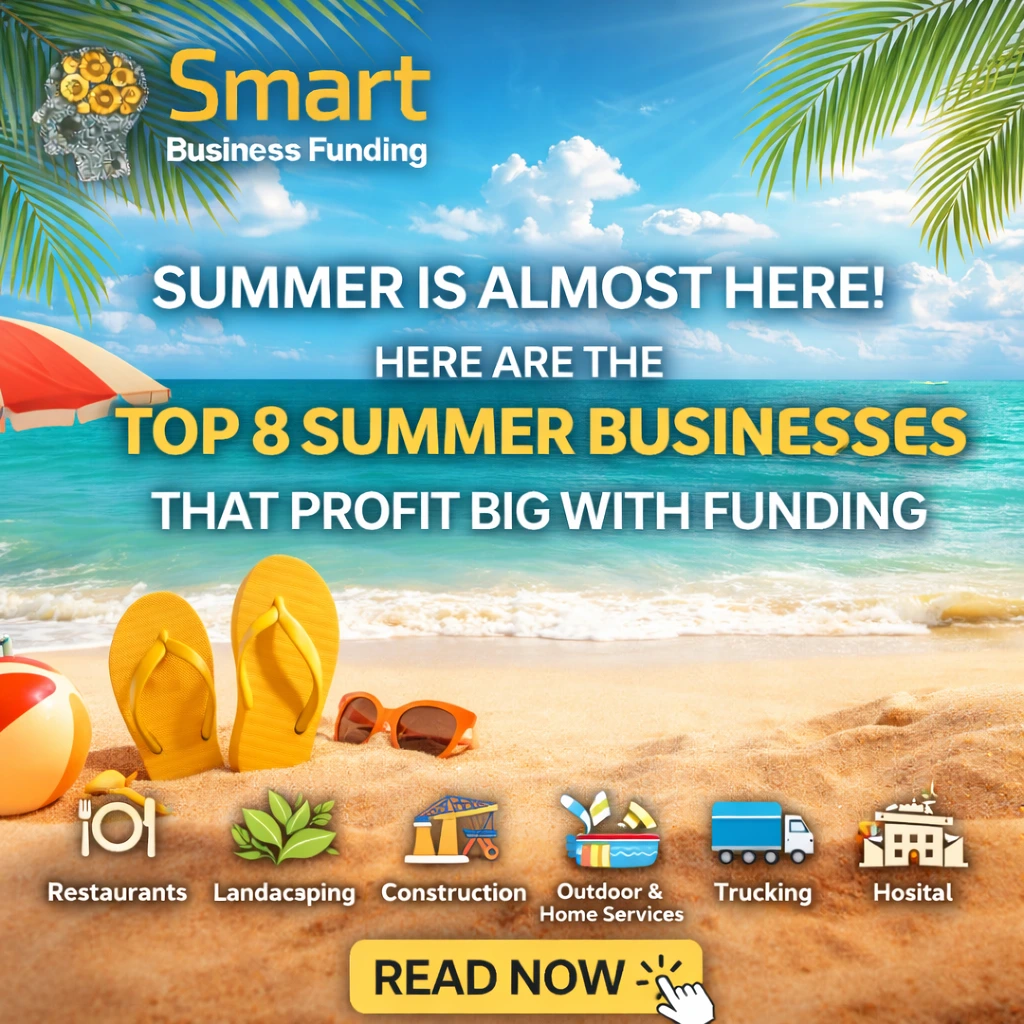 Summer Is Almost Here! Here Are the Top 8 Summer Businesses That Profit Big With Funding