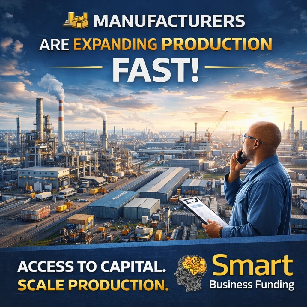 Manufacturers Are Expanding Production — Here’s How They Fund It Quickly