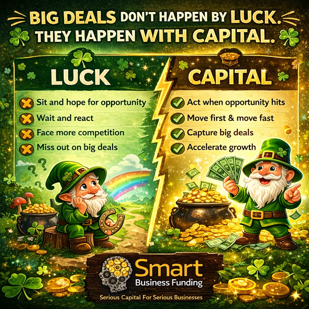 Big Deals Don’t Happen by Luck—They Happen with Capital