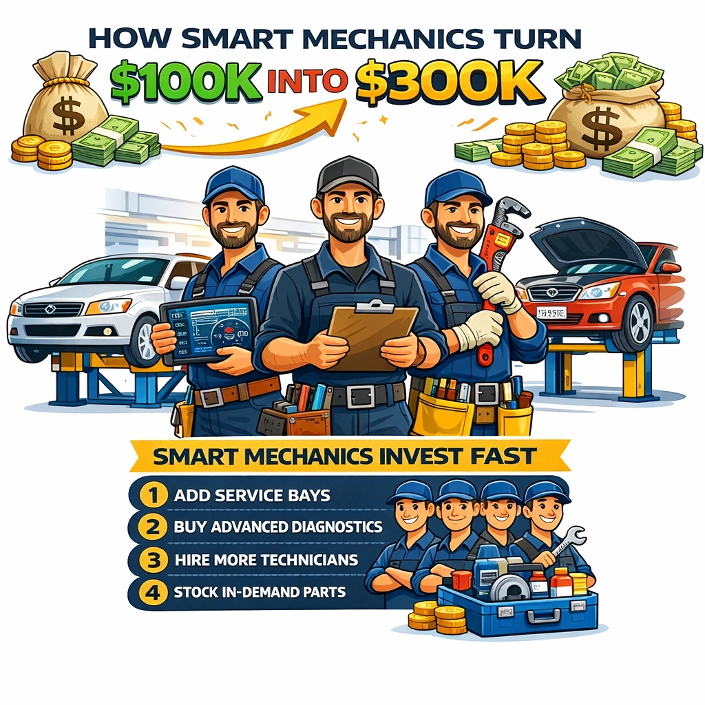 How Smart Mechanics Turn $100K into $300K Using Fast Funding