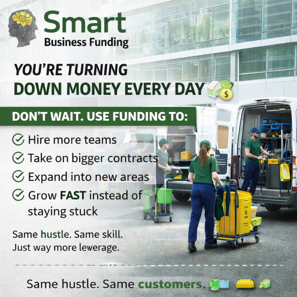 Cleaning business funding