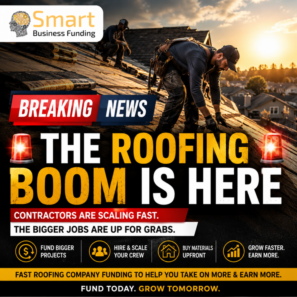 Roofing Company Business Funding