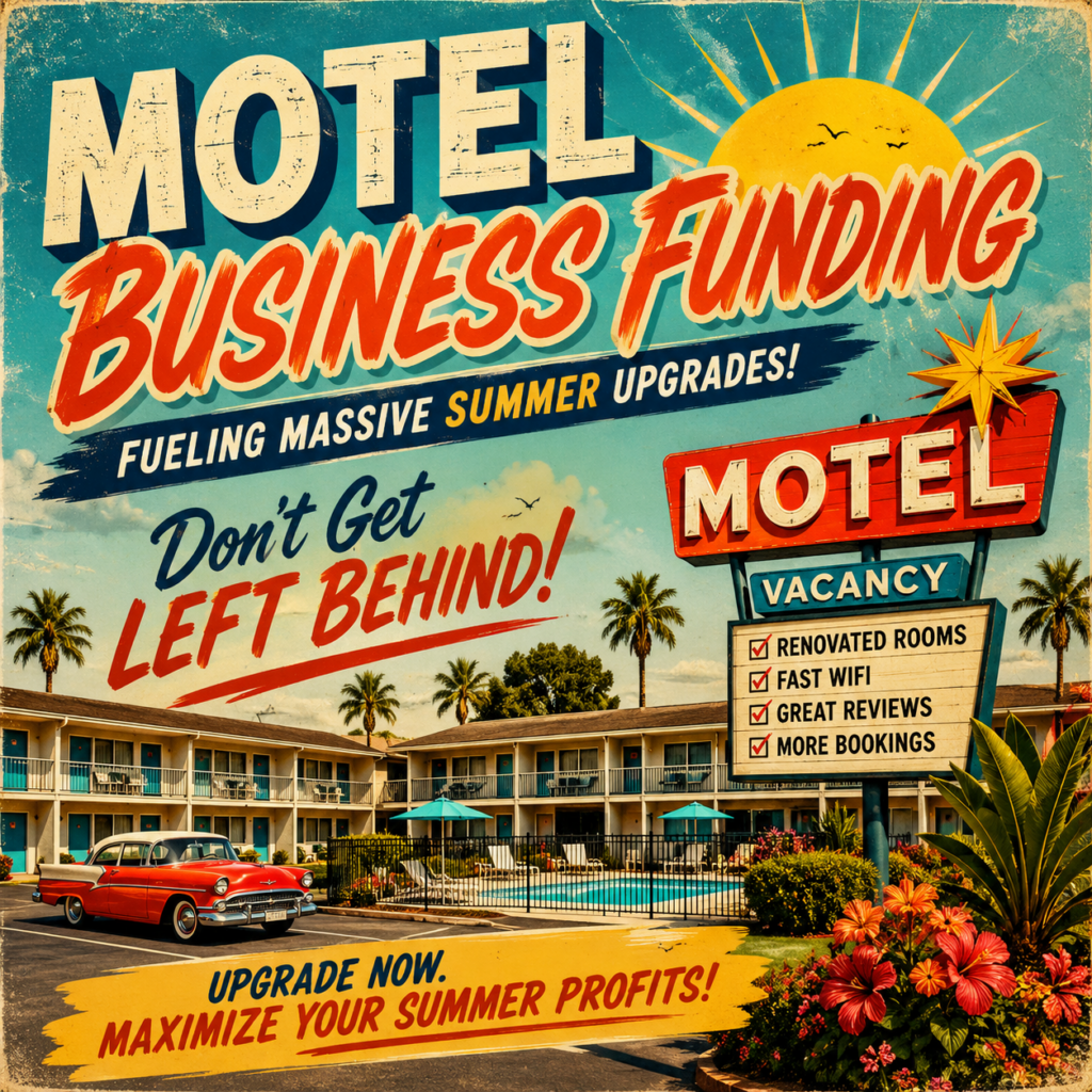 motel business funding