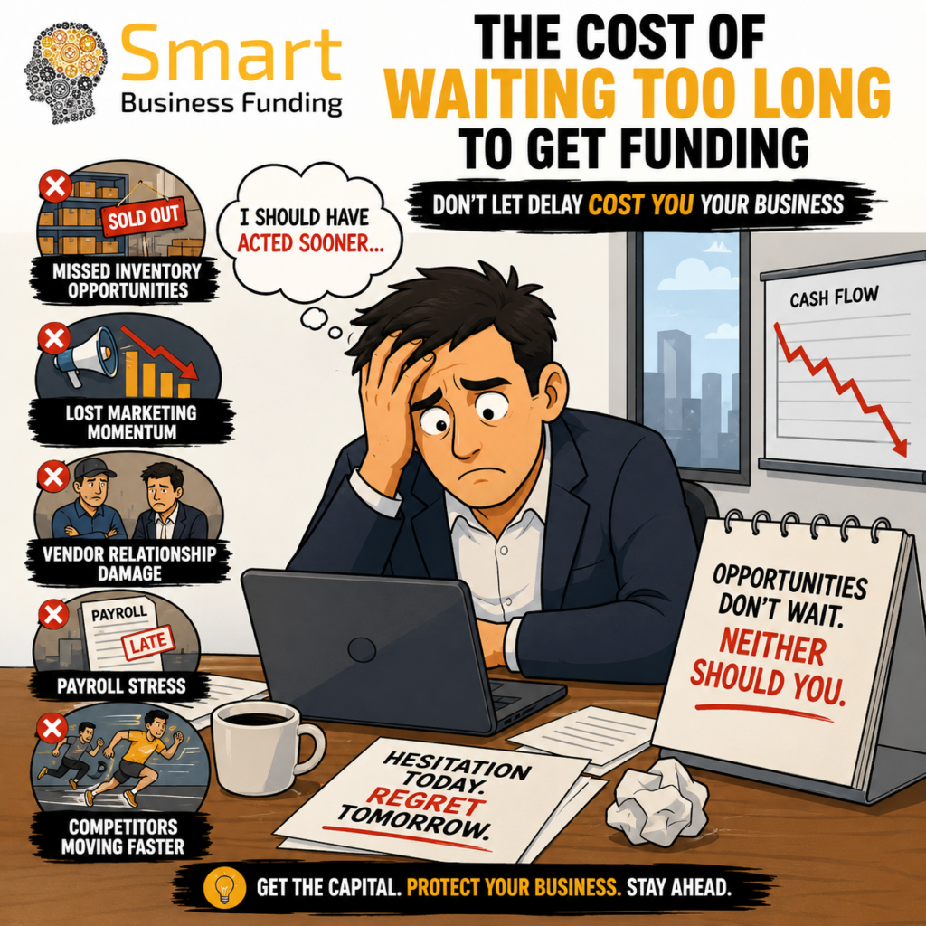 5 Hidden Costs of Waiting Too Long To Get Business Funding