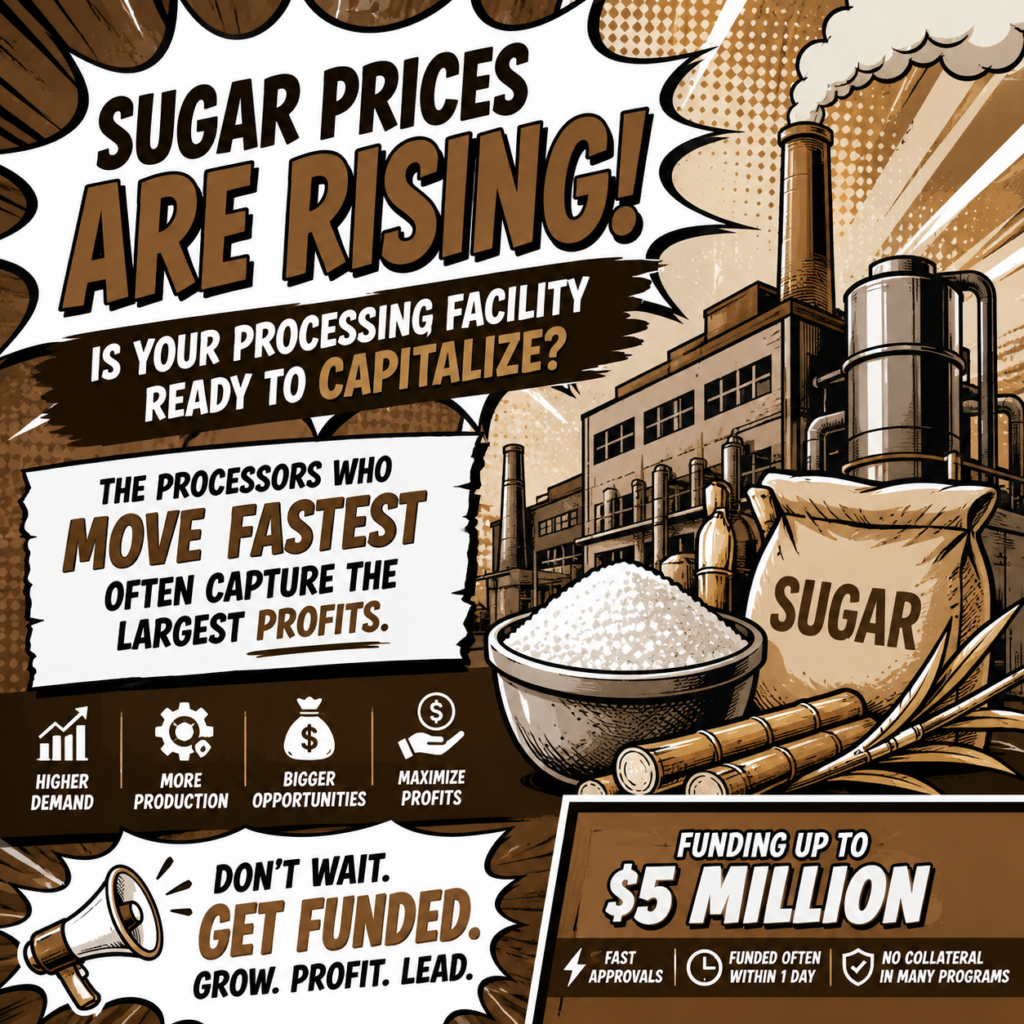 Is Your Sugar Processing Facility Ready to Capitalize?