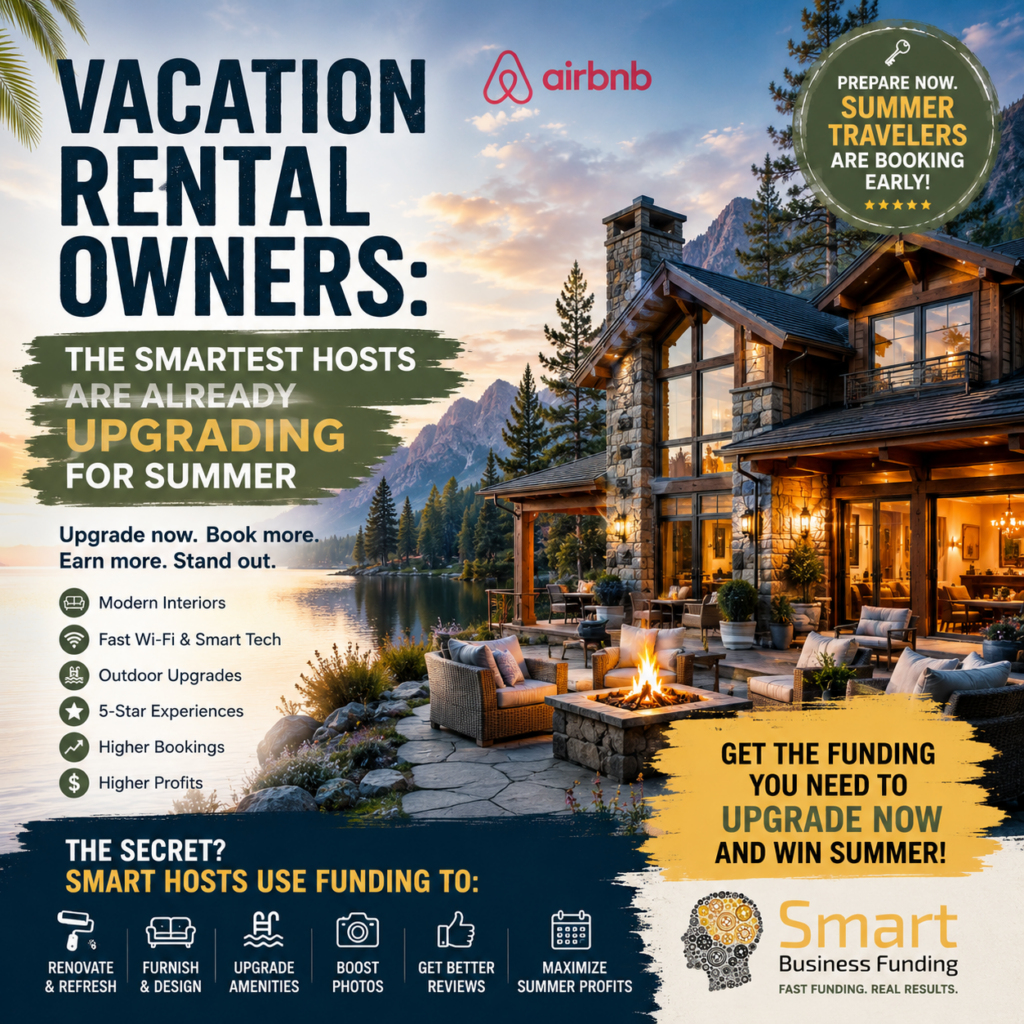 Airbnb business funding