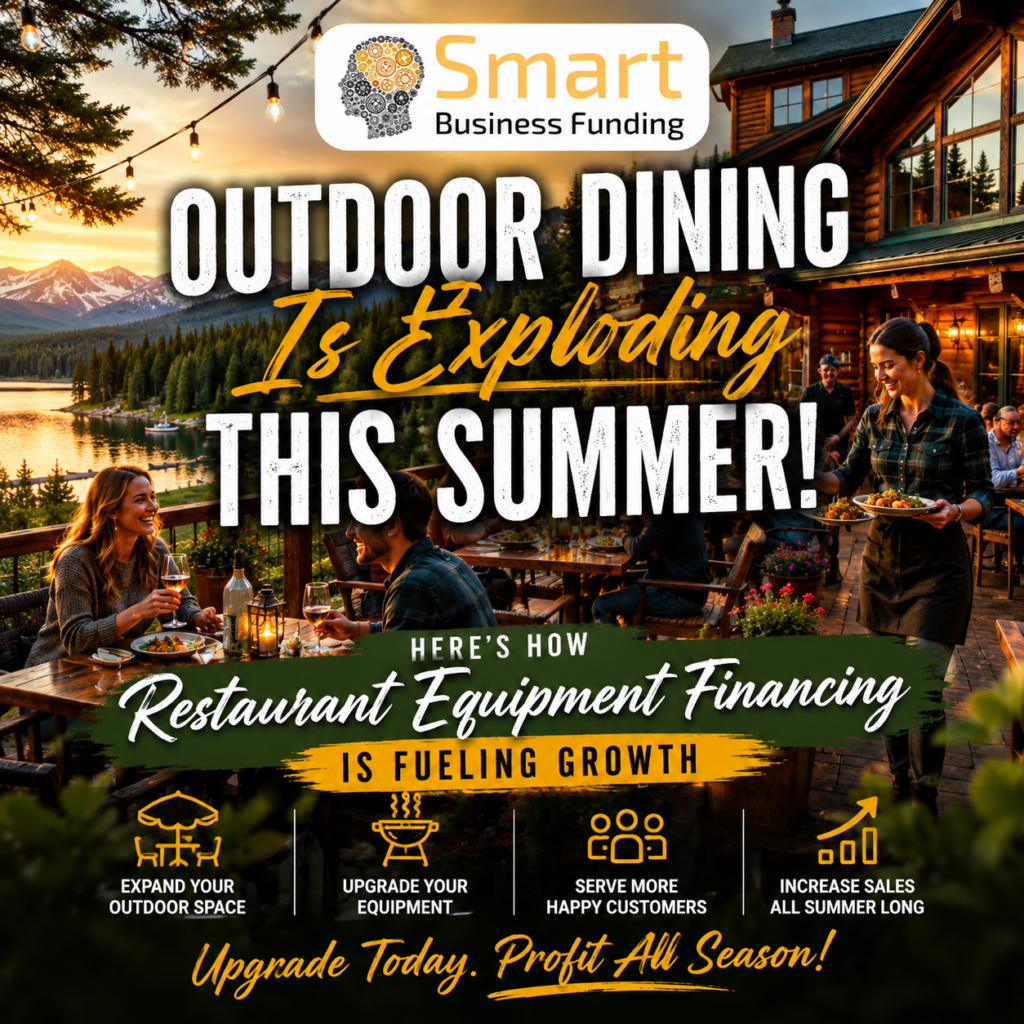 Outdoor Dining Is Exploding This Summer — Here’s How Restaurant Equipment Financing Is Fueling Growth