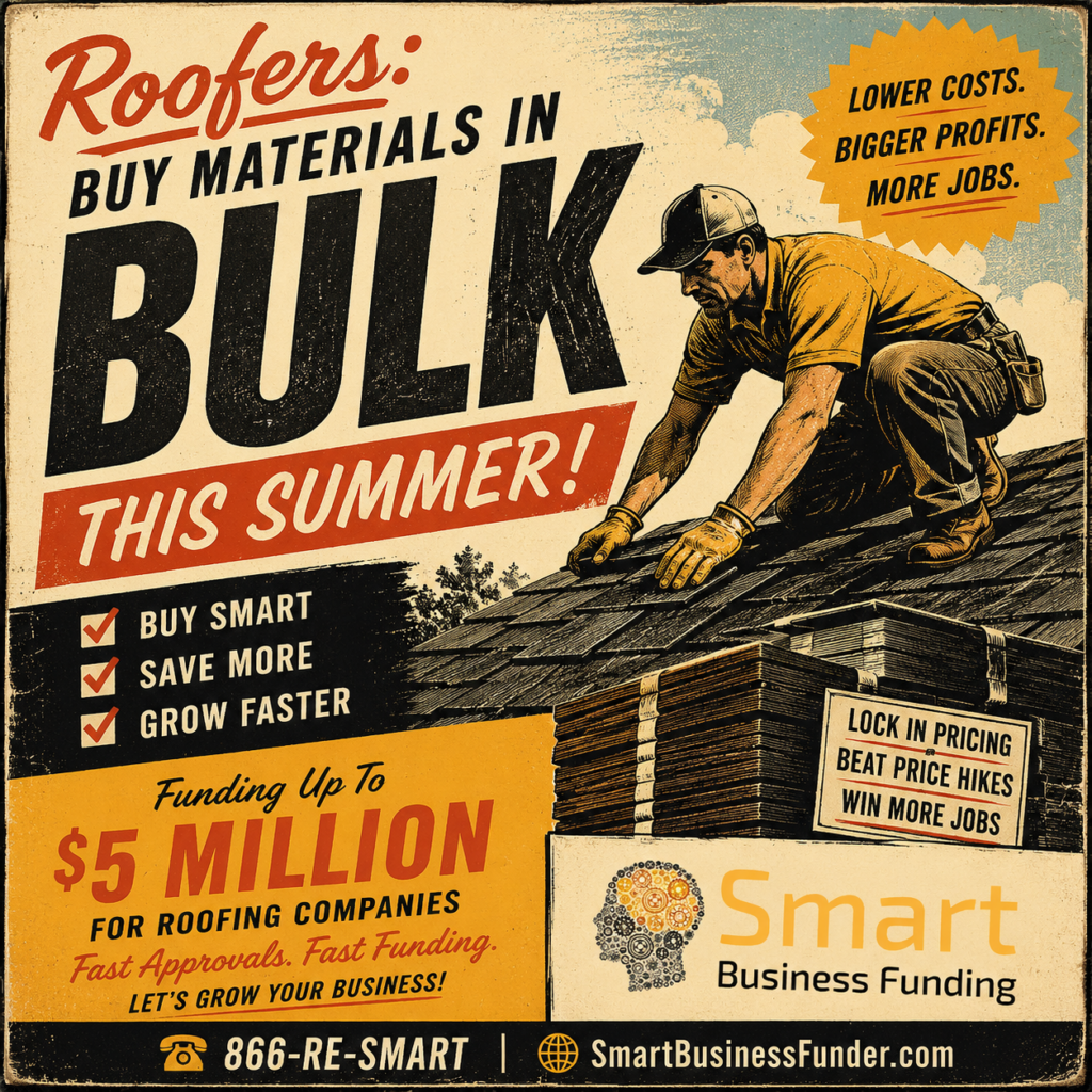 Should Roofing Contractors Buy Materials in Bulk This Summer?