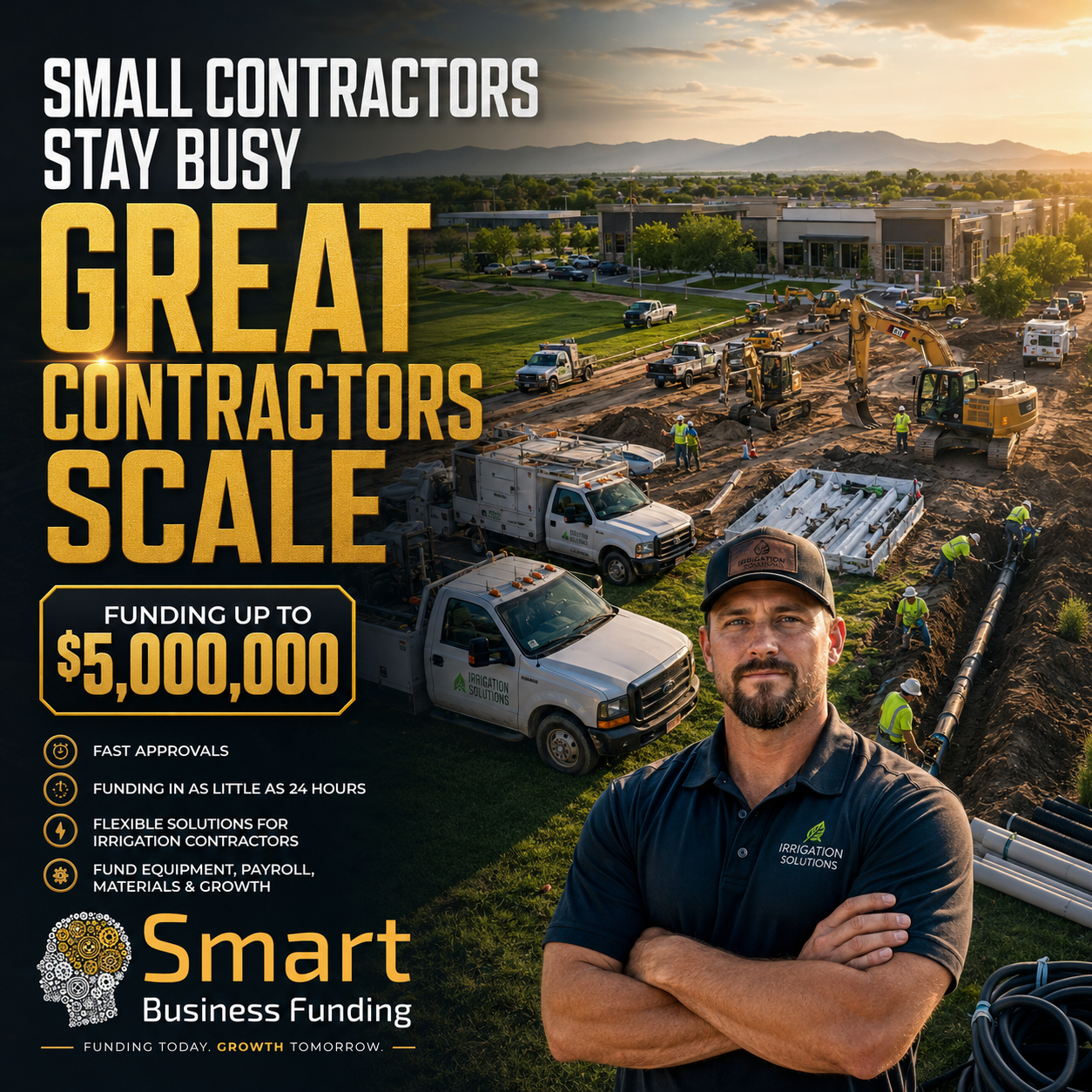 Irrigation Contractor Business Funding