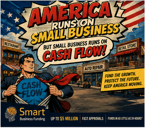 America Runs on Small Business — But Small Business Runs on Cash Flow