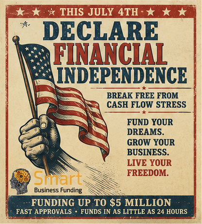 Declare Financial Independence: How Business Owners Can Break Free From Cash Flow Stress This July 4th