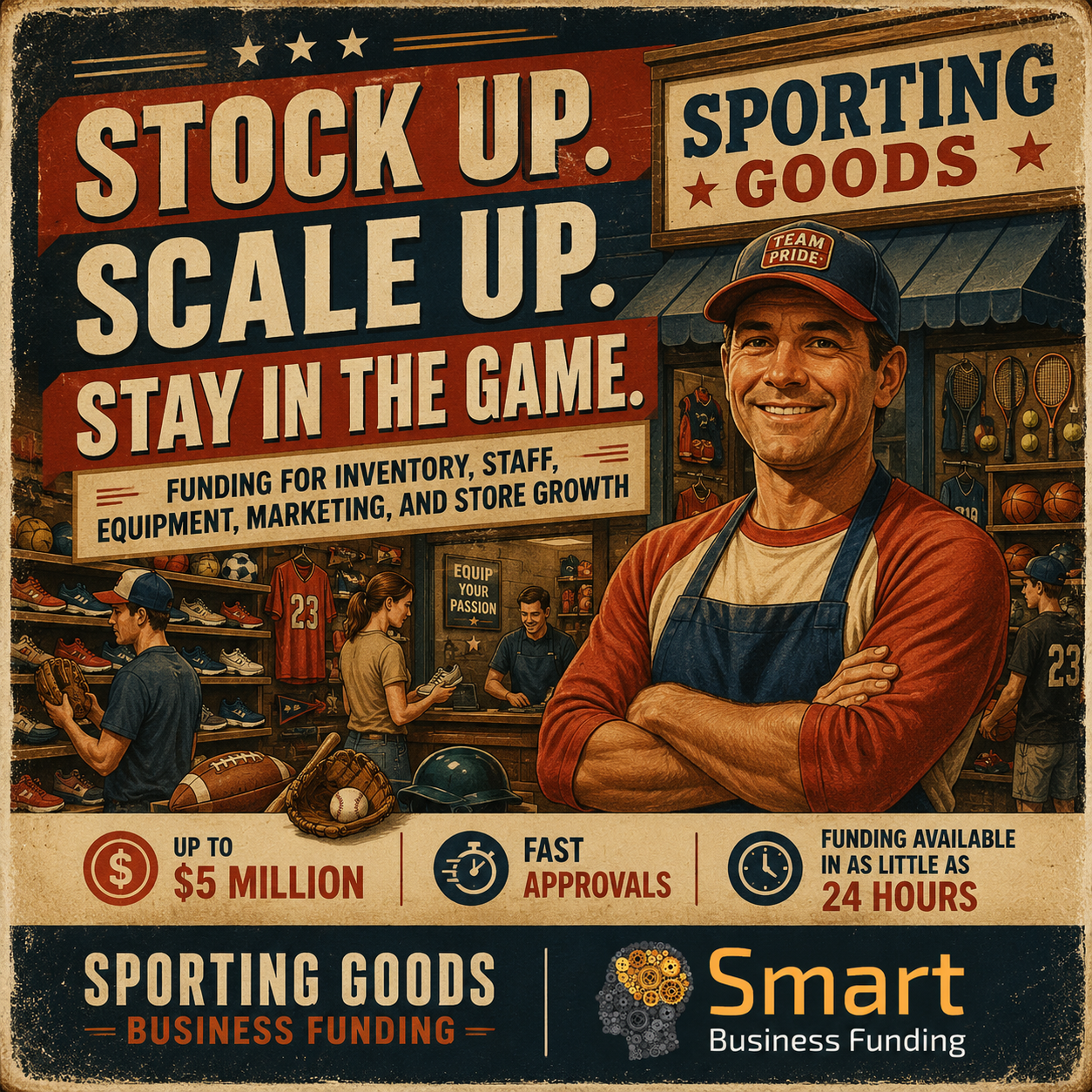 Sporting Goods Business Funding